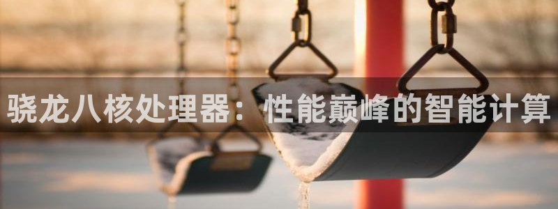 必发集团官网登录：骁龙八核处理器：性能巅峰的智能计算